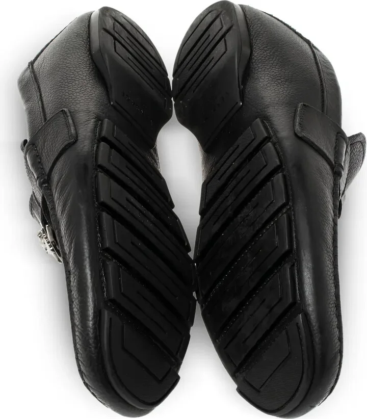 Medusa leather loafers - Image 4