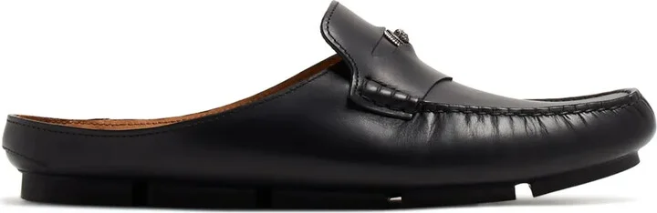 Medusa leather loafers
