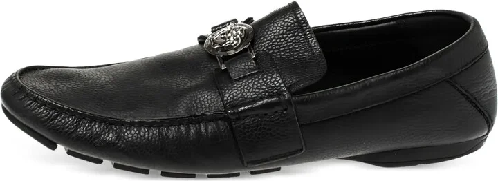 Medusa leather loafers