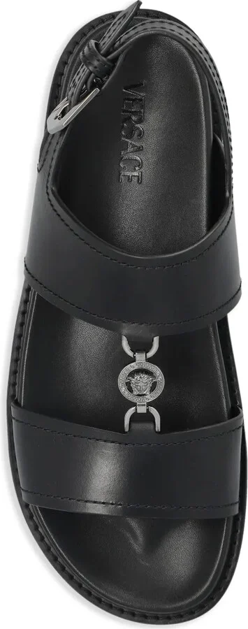 Medusa leather sandals - Image 4
