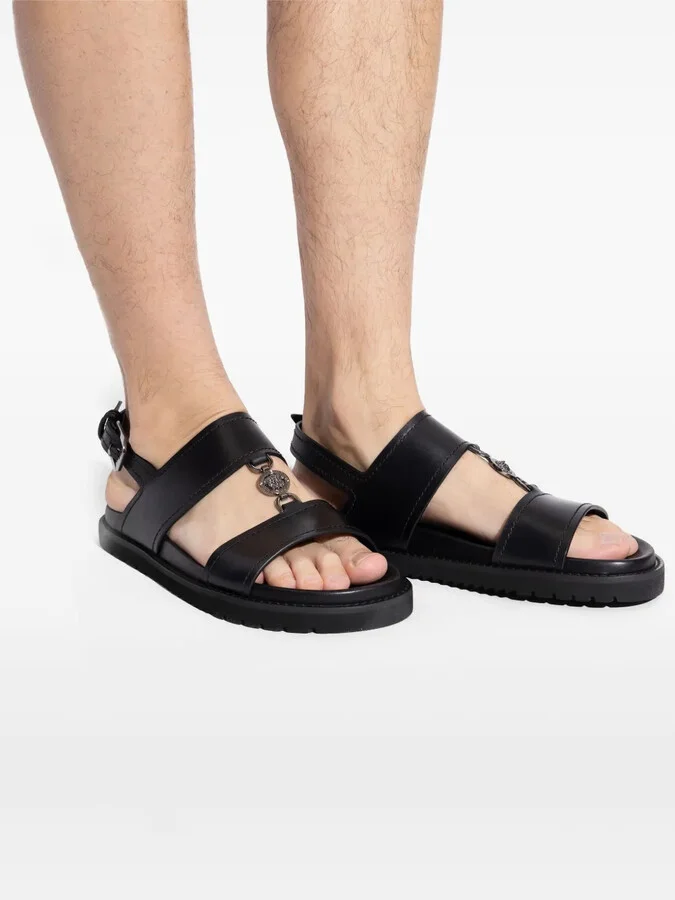 Medusa leather sandals - Image 5