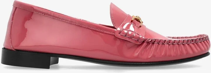 Medusa Patent Leather Loafers