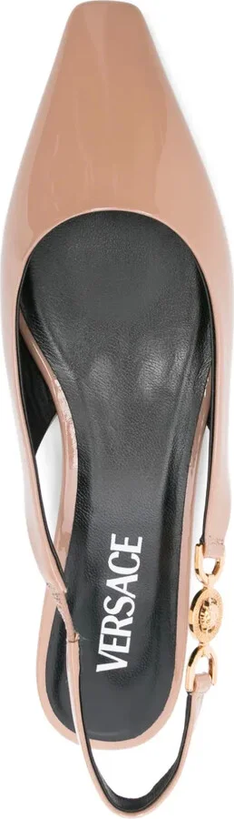 Medusa-plaque ballet flats - Image 4