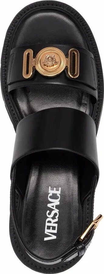 Medusa-plaque sandals - Image 4