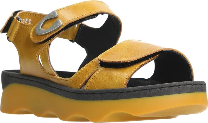Yellow Reflex Leather