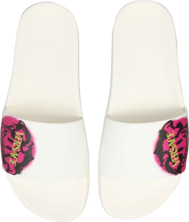 Medusa Smiley Slide Sandals - Image 2