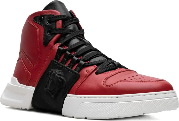 Medusa Strap high-top "Red/Black/White" sneakers - Image 2