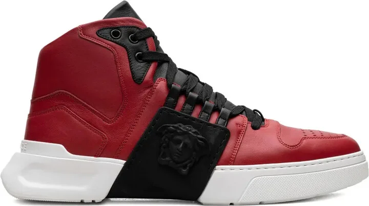 Medusa Strap high-top "Red/Black/White" sneakers - Image 5