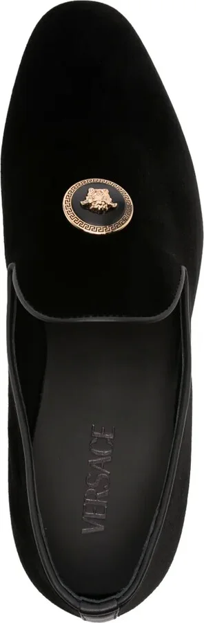 Medusa velvet loafers - Image 4
