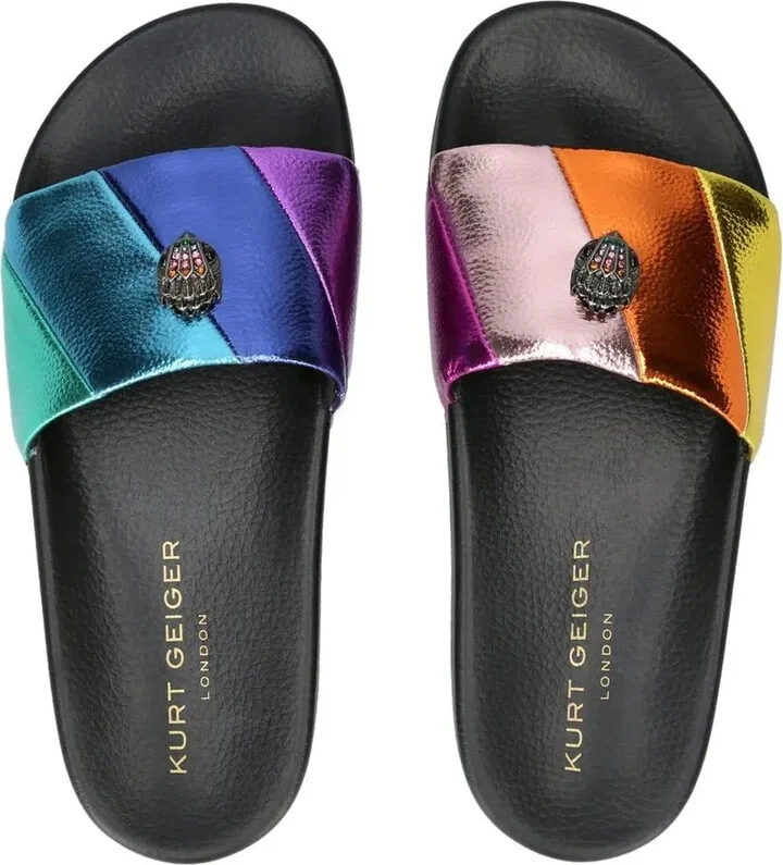 Meena Eagle open-toe slides - Image 4