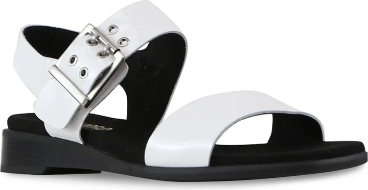 WHITE PATENT LEATHER
