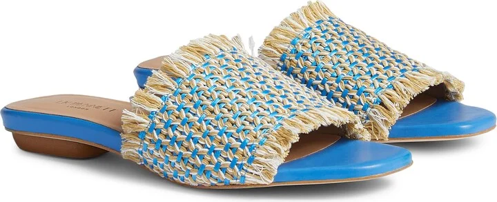 BLUE/ CREAM