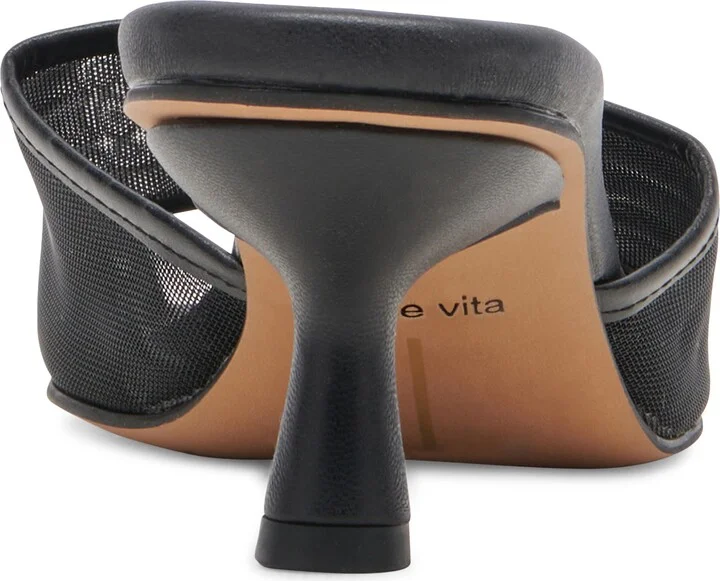 Meeza Kitten Heel Slide Sandal - Image 7