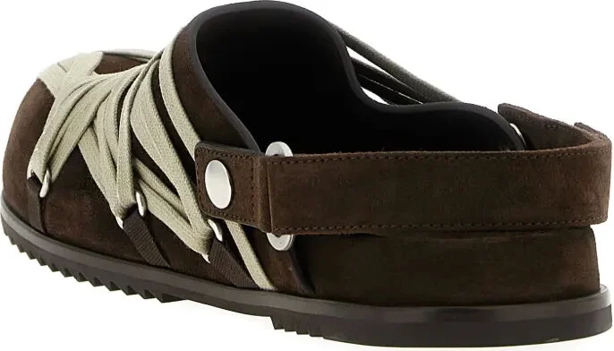 Megalace lace-up mules - Image 3