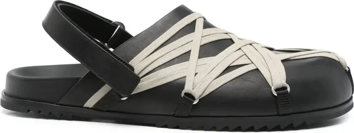 Megalaced sandals