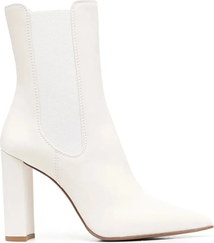 Megan 110mm block-heel ankle boots