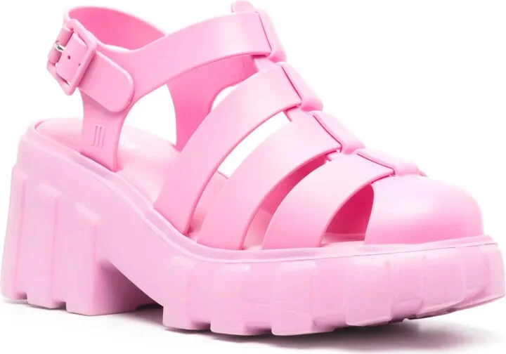 Megan 70mm caged sandals - Image 2