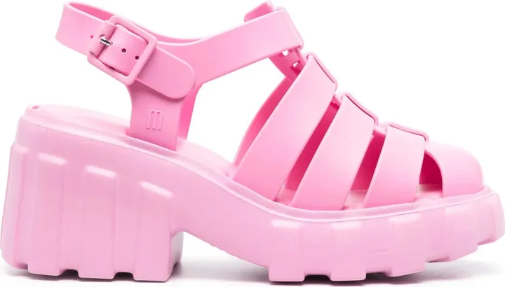 Megan 70mm caged sandals
