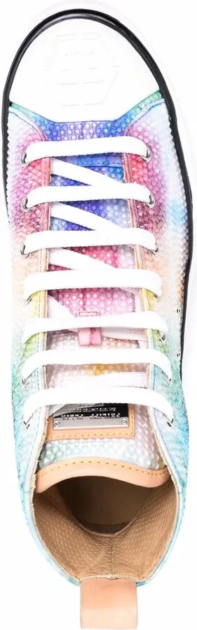Megastar tie-dye high-top sneakers - Image 4