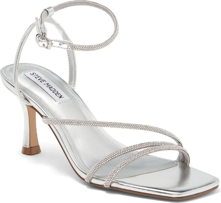 Meggie Crystal Ankle Strap Sandal
