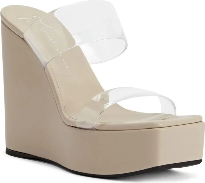 Meisa Plexi wedge sandals - Image 2