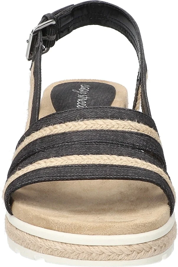 Mel Espadrille Slingback Platform Wedge Sandal - Image 3