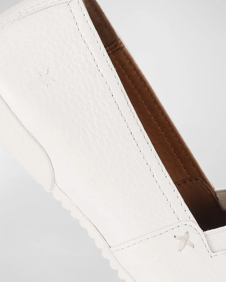 Melanie Leather Slip-On Sneakers - Image 3