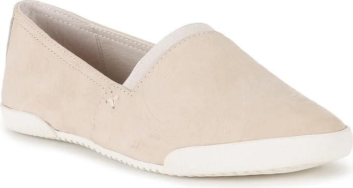 IVORY FLORAL LEATHER