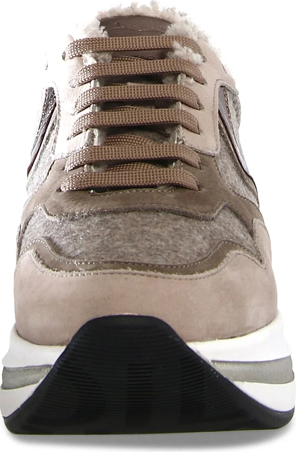 Melany Faux Shearling Sneaker - Image 3