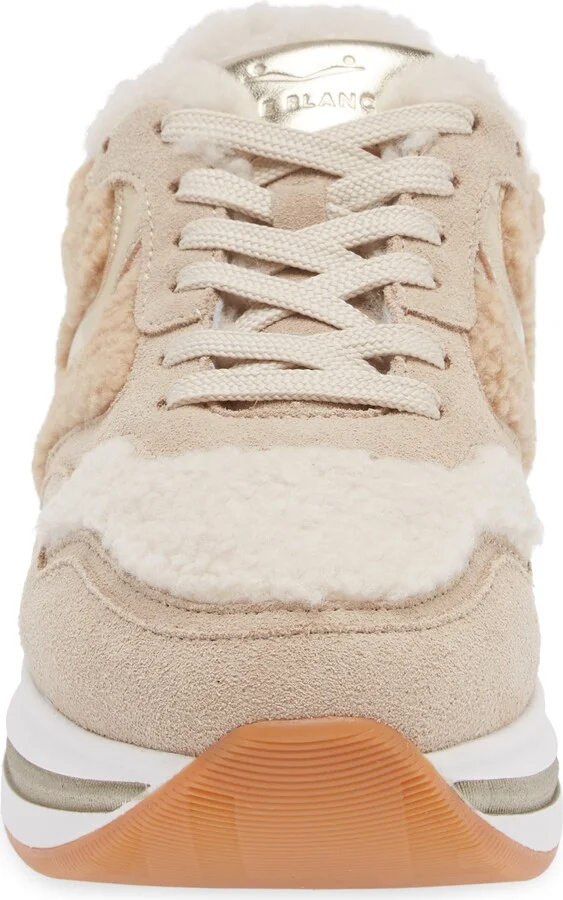 Melany Faux Shearling Sneaker - Image 10