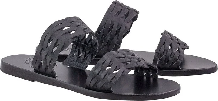 Melia Woven Leather Sandal