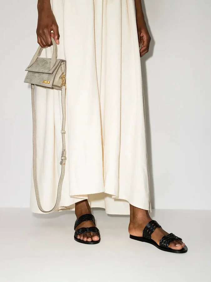 Melia woven leather sandals - Image 3