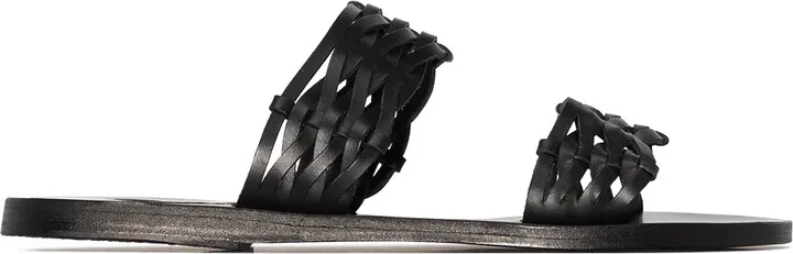 Melia woven leather sandals
