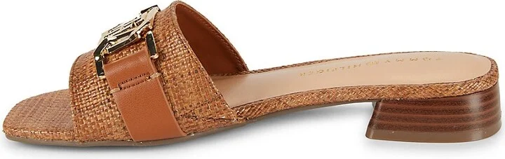Melie 27MM Logo Textured Mules - Image 4