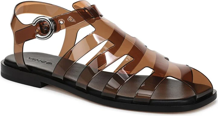 Melina Jelly Ankle Strap Fisherman Sandal