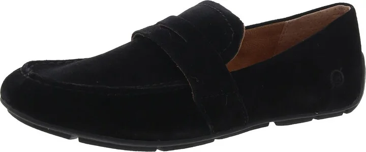Melinda Womens Cushioned Footbed Faux Suede Loafers