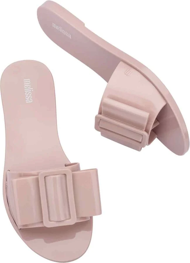 Melissa Babe Flat Slides - Pink - Image 3