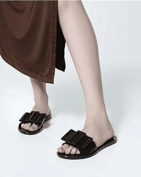 Melissa Babe Jelly Sandal in Brown - Image 4