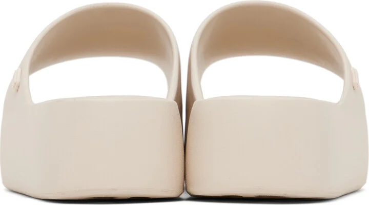 Melissa Beige Free Platform Slides - Image 2