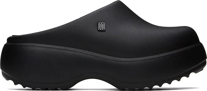 Melissa Black Free Clog Platform Loafers
