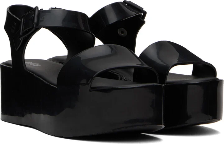 Melissa Black Mar Platform Sandals - Image 4