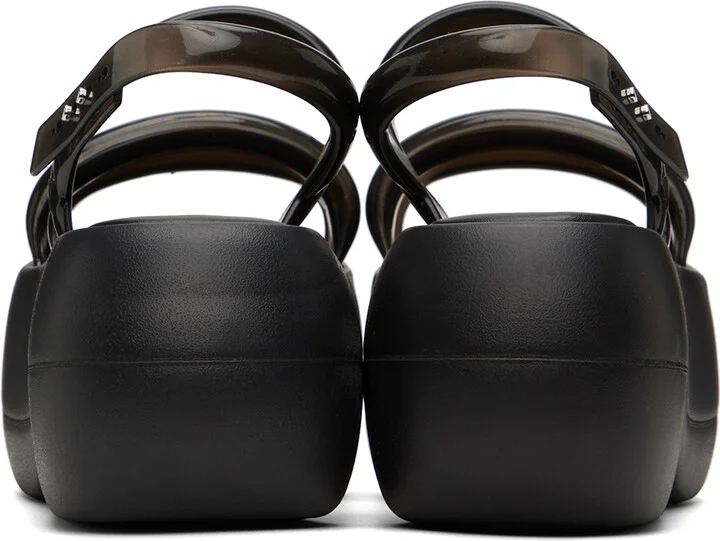 Melissa Black Melissa Airbubble Platform Sandals - Image 2