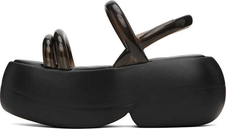 Melissa Black Melissa Airbubble Platform Sandals - Image 3