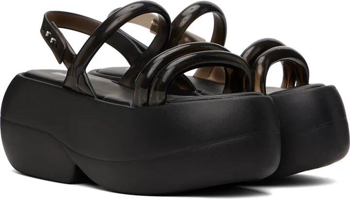 Melissa Black Melissa Airbubble Platform Sandals - Image 4