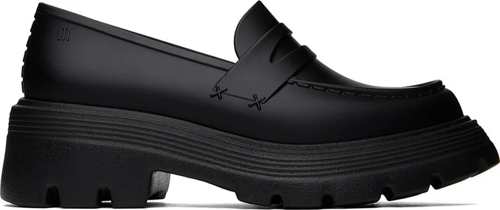 Melissa Black Royal Loafers