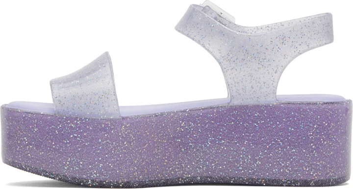 Melissa Blue Mar Platform Sandals - Image 3