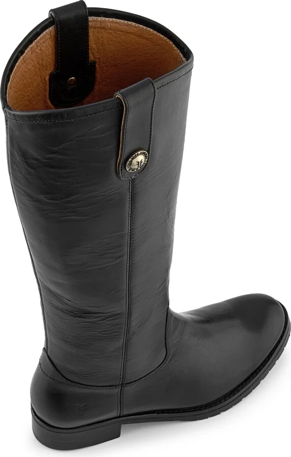 Melissa Button Lug Double Sole Riding Boot - Image 8