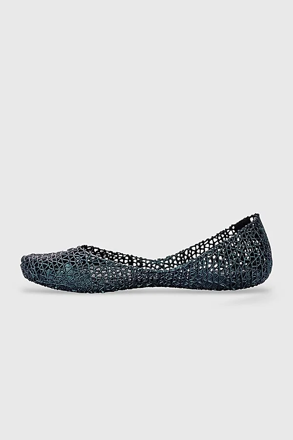 Melissa Campana Papel Jelly Ballerina Flat in Black color - Image 4