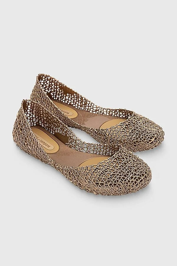 Melissa Campana Papel Jelly Ballerina Flat in Black color - Image 11