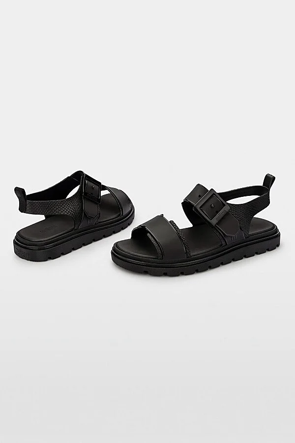 Melissa Connection Papete Sandal in Black - Image 3
